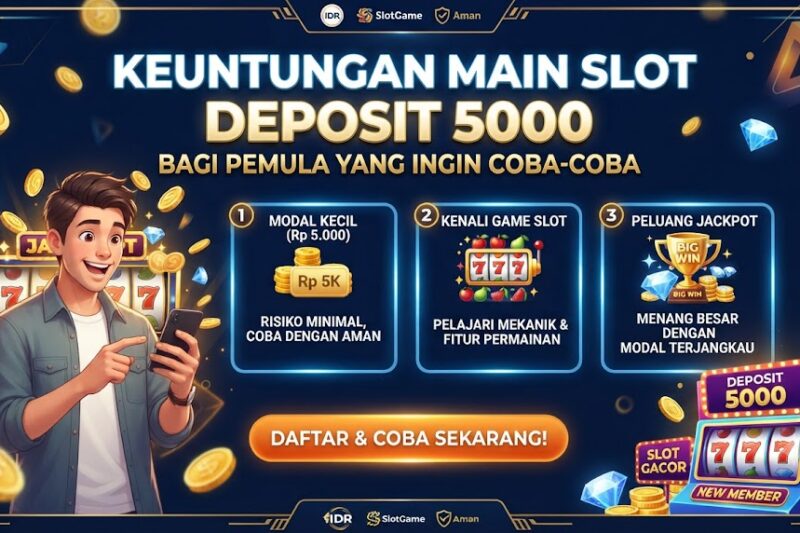 slot deposit 5000