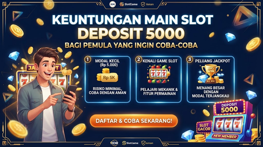 slot deposit 5000